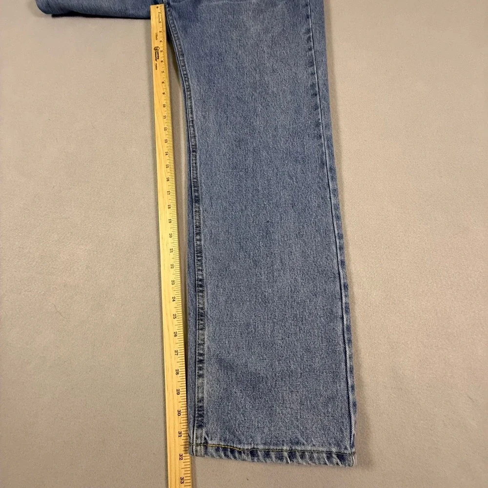 Levis 505‎ Regular Fit Straight Leg Mens Denim Jeans Blue W40 L32 Medium Wash
